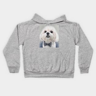 Lhasa dog Kids Hoodie